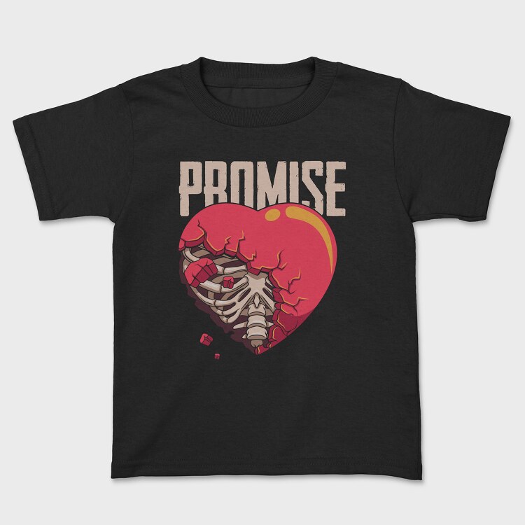 Promise Heart Skeleton, Tricou Copii