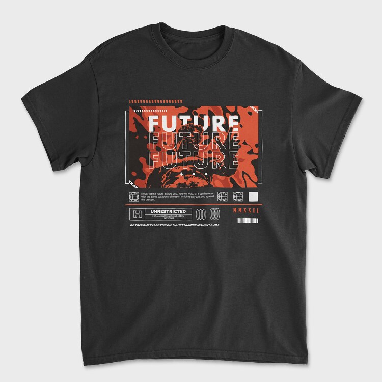 Streetwear Future, Tricou Barbati (Unisex)