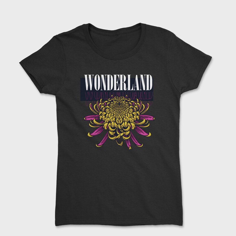 Wonderland Chrysanthemum, Tricou Femei