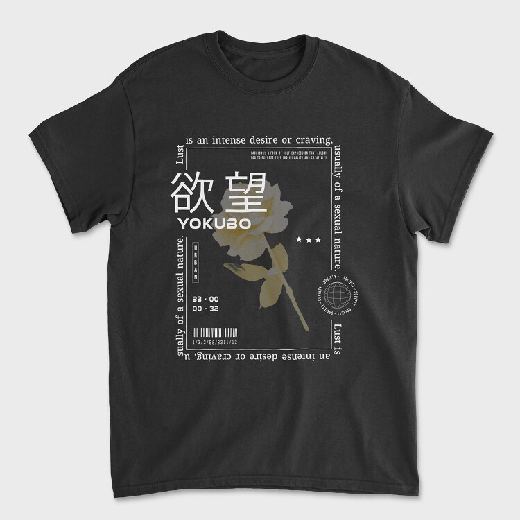 Yokubo, Tricou Barbati (Unisex)