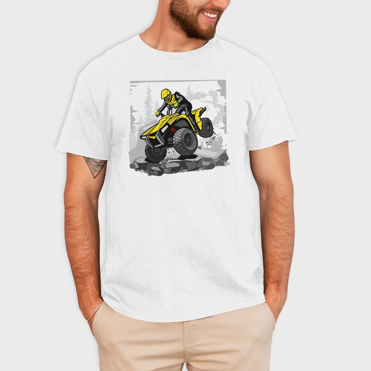 Quad Rider Adventure, Tricou Barbati (Unisex)