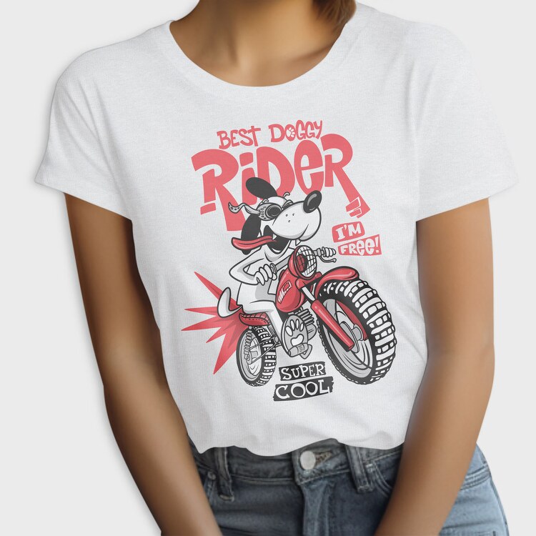 Doggy Rider Free, Tricou Femei