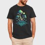 Mystic Mushroom Glow, Tricou Barbati (Unisex)