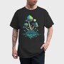 Mystic Mushroom Glow, Tricou Barbati (Unisex)