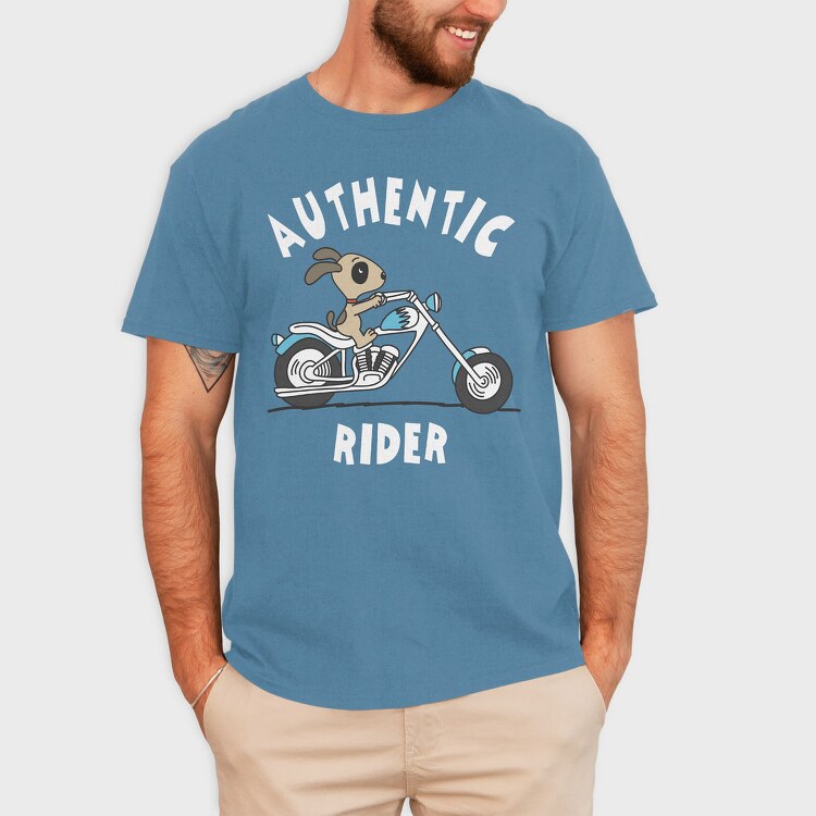 Doggy Rider, Tricou Barbati (Unisex)