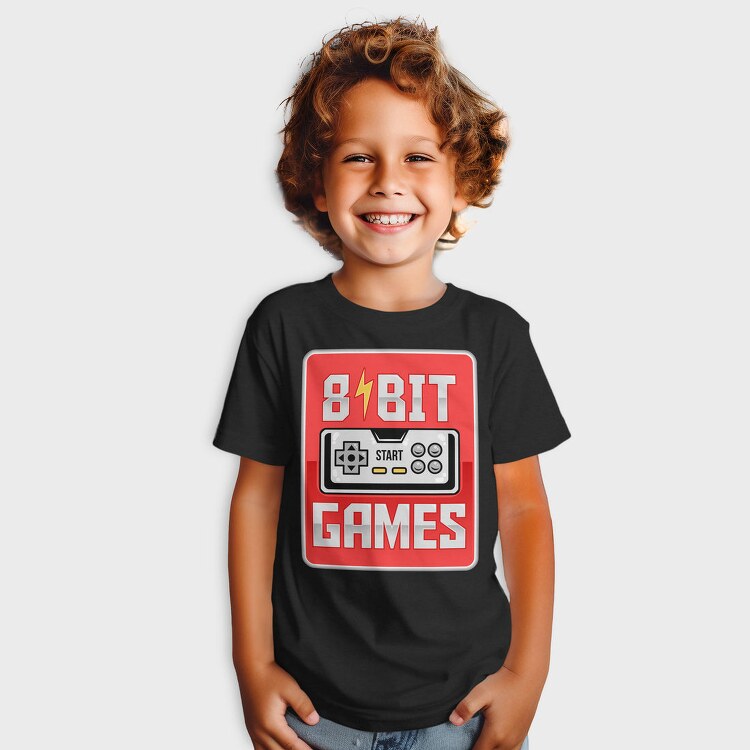 8 Bit Gaming Nostalgia, Tricou Copii