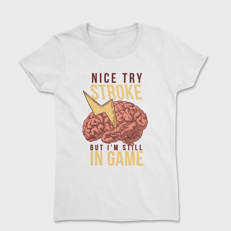 Brain Lightning Quote, Tricou Femei