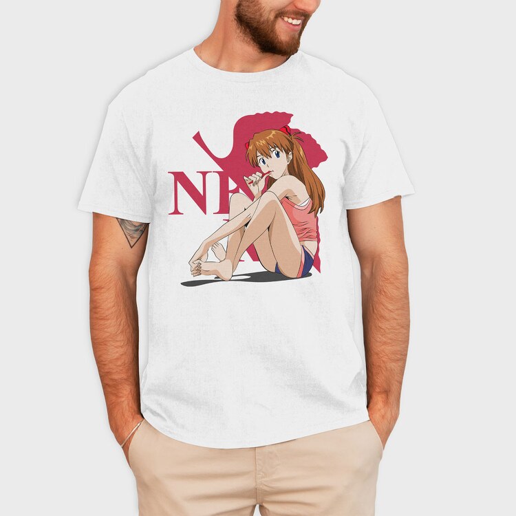 Asuka Langley Sohryu, Tricou Barbati (Unisex)