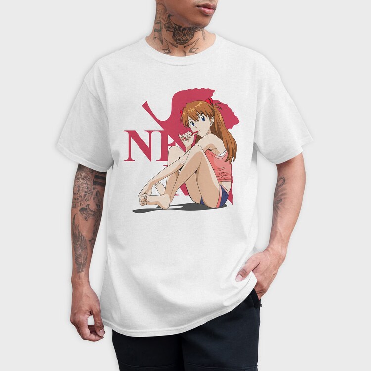 Asuka Langley Sohryu, Tricou Barbati (Unisex)