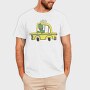 Taxi Dinosaur Ride, Tricou Barbati (Unisex)