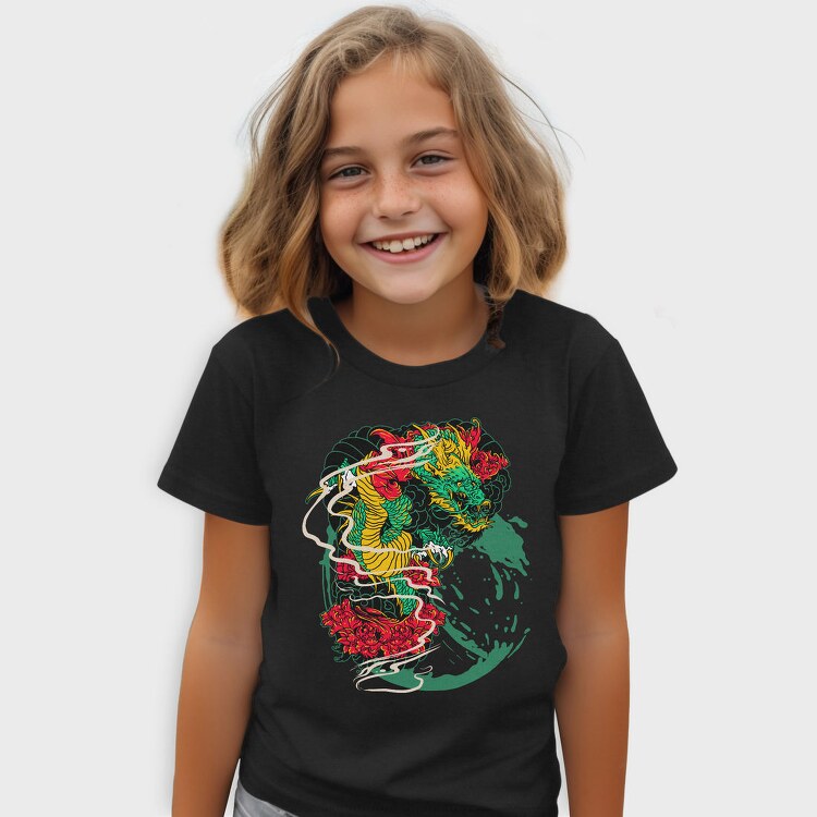 Neon Dragon Roar, Tricou Copii