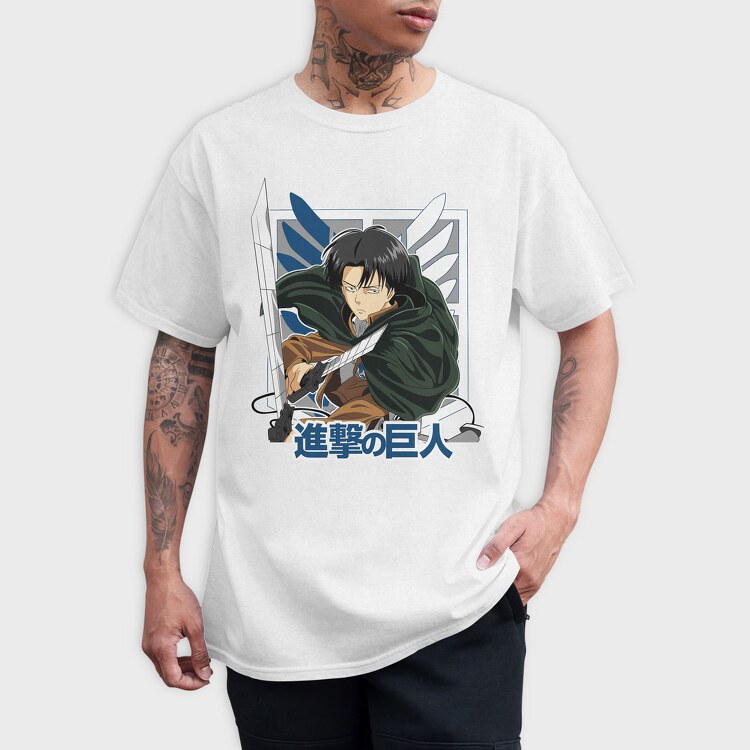 Attack on Titan 1, Tricou Barbati (Unisex)
