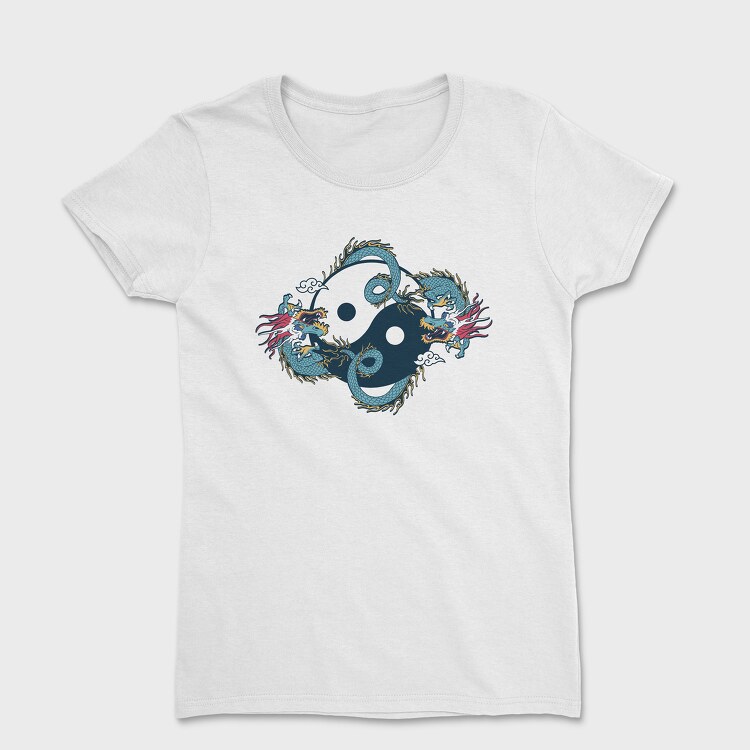 Tricou Femei, Dragon Ying Yang