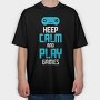 Calmplay, Tricou Oversize Barbati (Unisex)