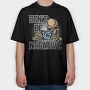 Dont Be Negative, Tricou Oversize Barbati (Unisex)