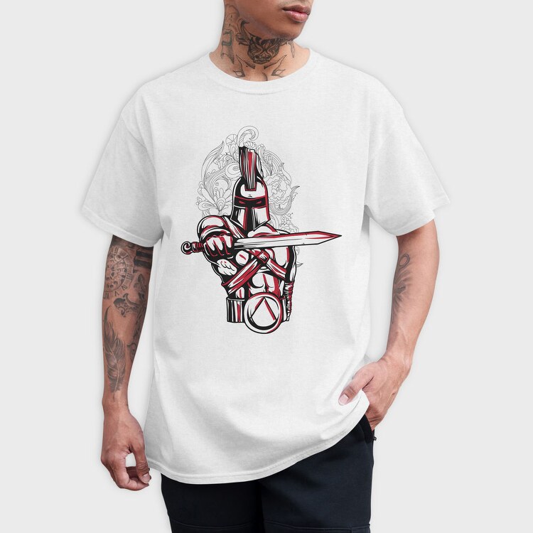 Spartan Warrior Sword, Tricou Barbati (Unisex)