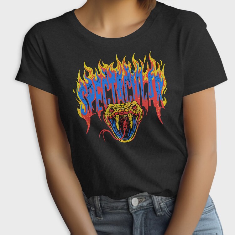 Spectacular Fire Snake, Tricou Femei