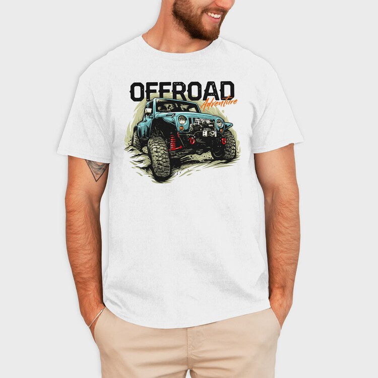 Offroad Adventure 1, Tricou Barbati (Unisex)