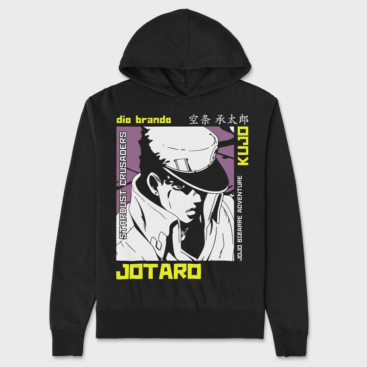 Jojos 10, Hanorac Oversize Barbati (Unisex)