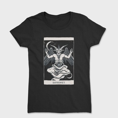 Tricou Femei, Demon Tarot Card