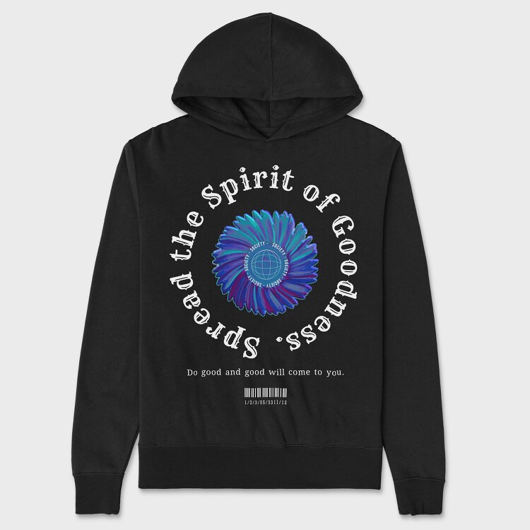 Spirit of Goodness, Hanorac Oversize Barbati (Unisex)