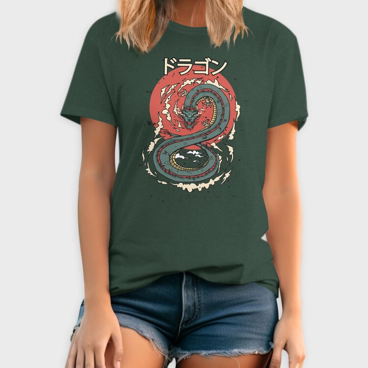 Dragon Sun, Tricou Barbati (Unisex)