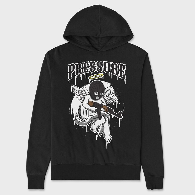 Pressure Angel, Hanorac Oversize Barbati (Unisex)