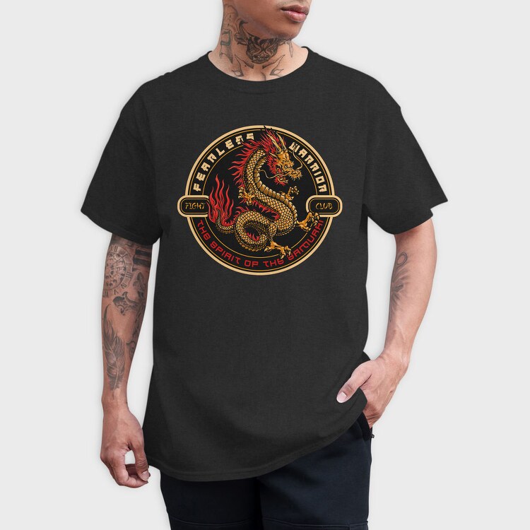 Dragon Warrior Club, Tricou Barbati (Unisex)