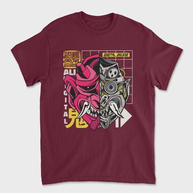 Tricou Barbati (Unisex), Cyber Oni