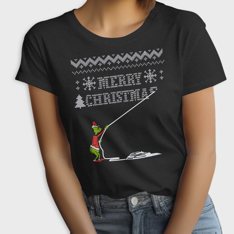 Grinchy Holiday Cheer, Tricou Femei