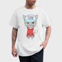 Troublemaker Cat Hoodie, Tricou Barbati (Unisex)