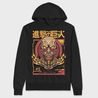 Attack on Titan 17, Hanorac Oversize Barbati (Unisex)