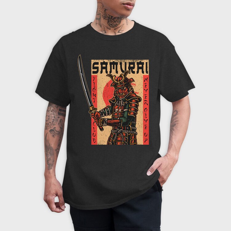 Samurai Fight Club, Tricou Barbati (Unisex)