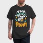 Panda Mom Tulips, Tricou Barbati (Unisex)