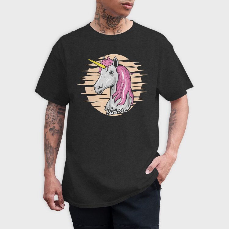 Unicorn Mane Magic, Tricou Barbati (Unisex)