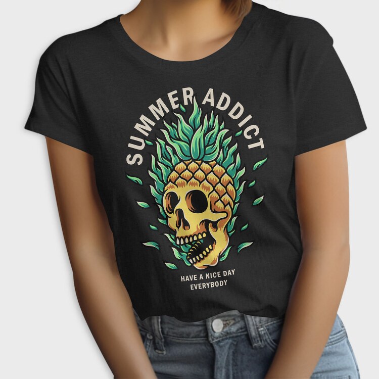 Summer Skull Paradise, Tricou Femei