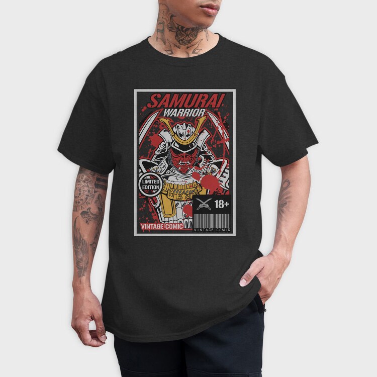 Samurai Warrior Edition, Tricou Barbati (Unisex)