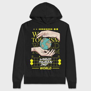 World Tourism, Hanorac Oversize Barbati (Unisex)