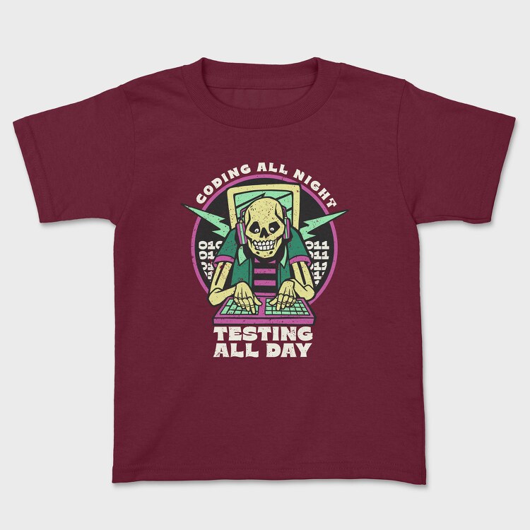 Skeleton Coding, Tricou Copii