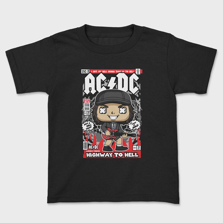 Angus Young ACDC, Tricou Copii