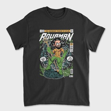 Aquaman, Tricou Barbati (Unisex)