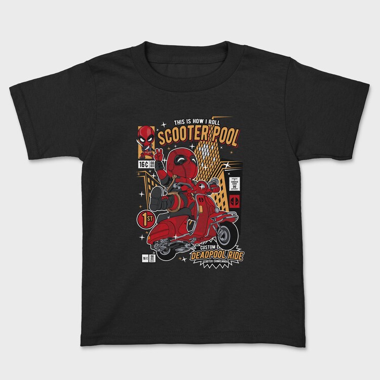 Deadpool Scooter, Tricou Copii