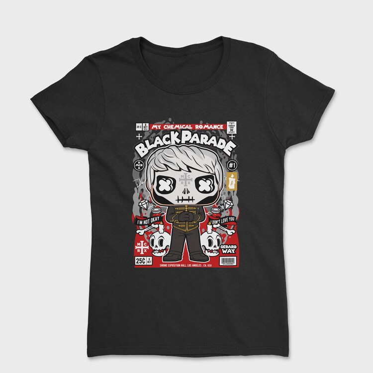 Gerard Way Black Parade, Tricou Femei