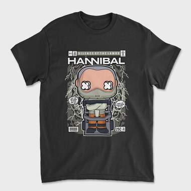 Hannibal Lector Silence Of The Lambs, Tricou Barbati (Unisex)