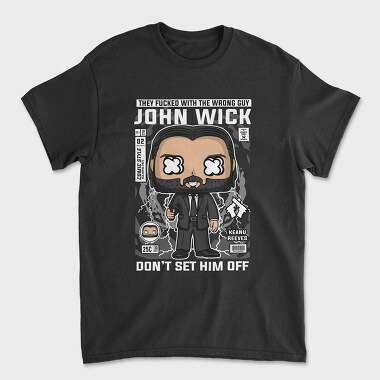 John Wick, Tricou Barbati (Unisex)