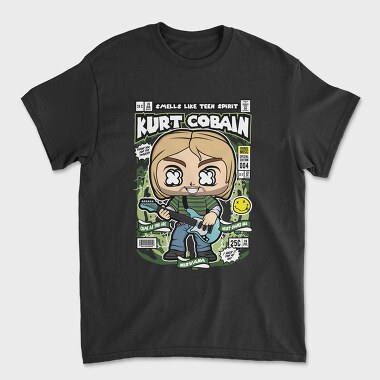 Kurt Cobain, Tricou Barbati (Unisex)