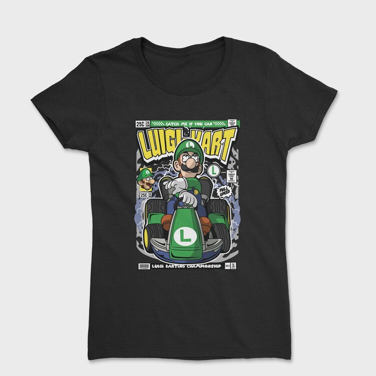 Luigi Karting, Tricou Femei