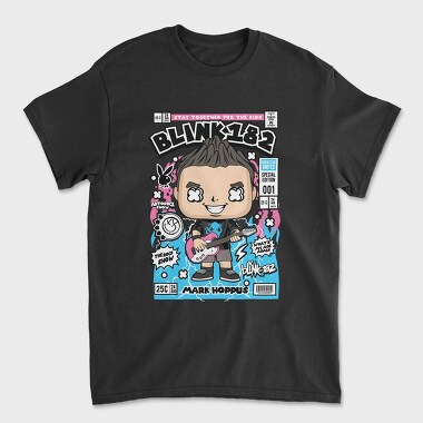 Mark Hoppus Blink 182, Tricou Barbati (Unisex)