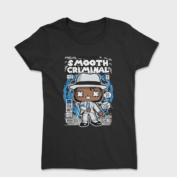 Michael Jackson Smooth Criminal, Tricou Femei