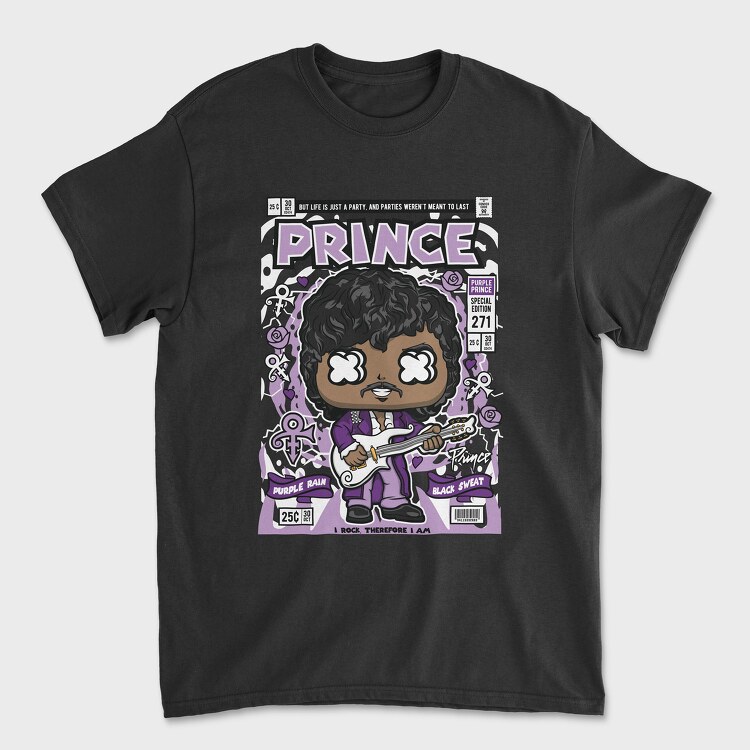 Prince, Tricou Barbati (Unisex)